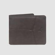 Miga Synthetic Leather Wallet Brown