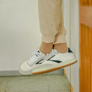 BRODO - Sneakers Ace Tennis Ivory Black