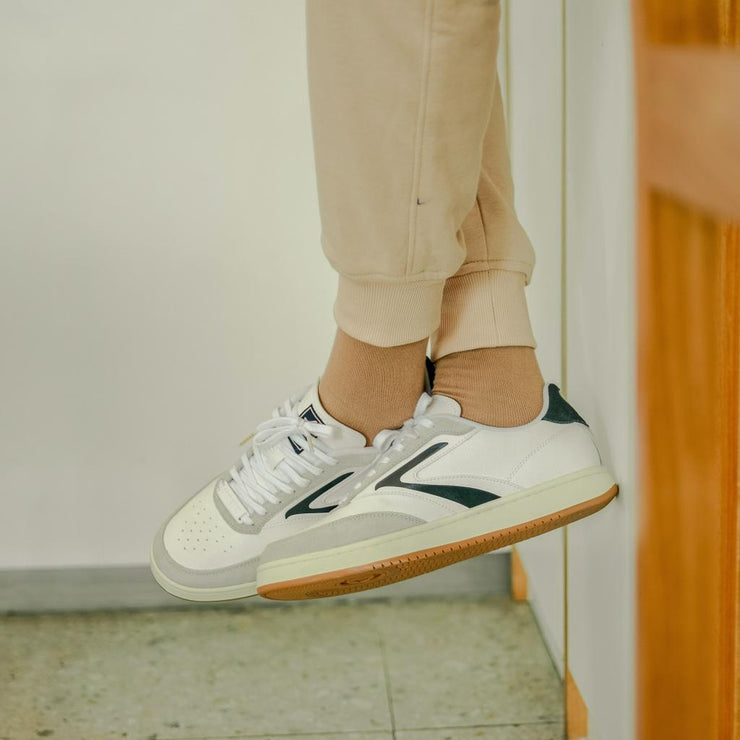 BRODO - Sneakers Ace Tennis Ivory Black