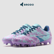 BRODO - Sepatu Bola Active Velto Lilac Bloom