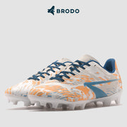 BRODO - Sepatu Bola Active Velto White Coral