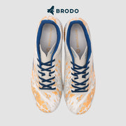 BRODO - Sepatu Bola Active Velto White Coral