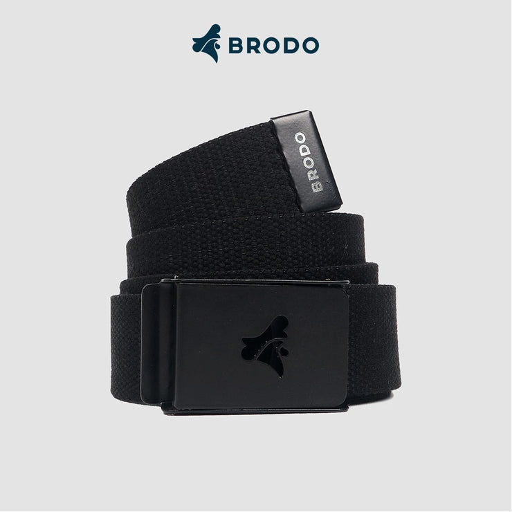 BRODO - Bure Webbing Belt Black