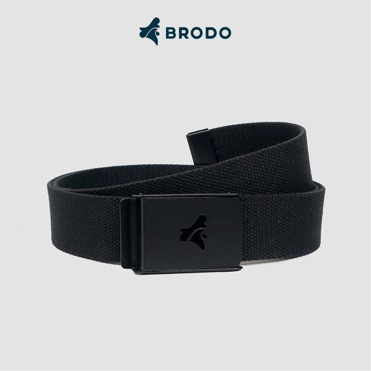 BRODO - Bure Webbing Belt Black