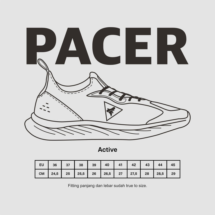 BRODO - Sneakers Active Pacer Full Black