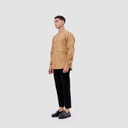 BRODO - Broshirt Camicia Long Khaki