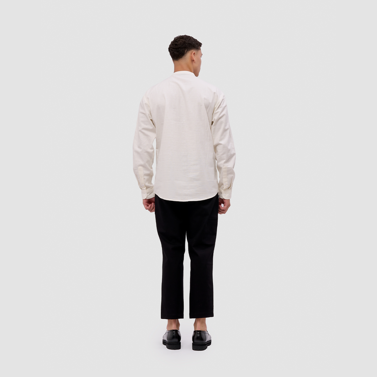 BRODO - Broshirt Camicia Long White