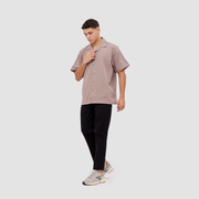 BRODO - Kemeja Pria Broshirt Short Grey