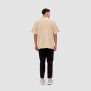 BRODO - Kemeja Pria Broshirt Short Khaki