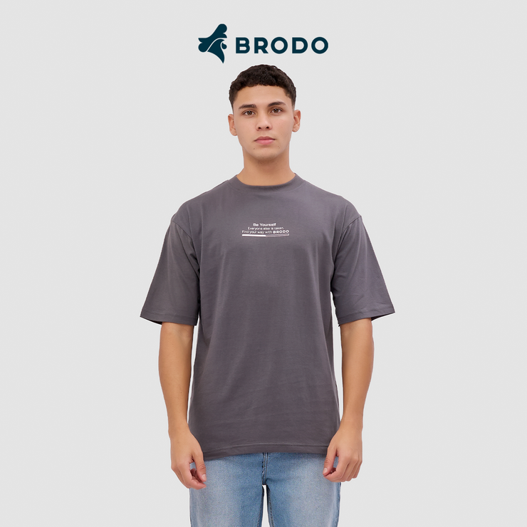 BRODO - Be You Tees Dark Grey