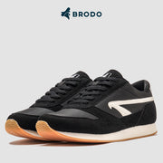 BRODO - Sneakers Tizano Black Nylon OWS
