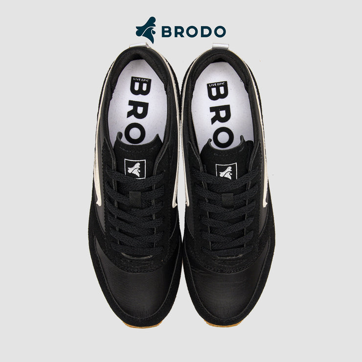 BRODO - Sneakers Tizano Black Nylon OWS