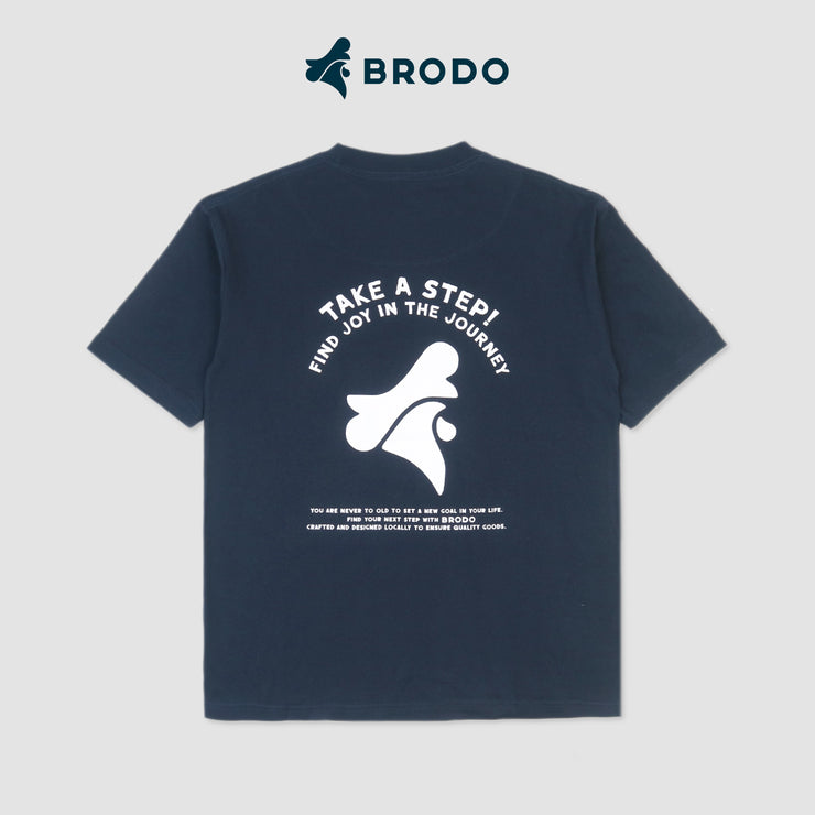 BRODO - Take a Step Tees Navy