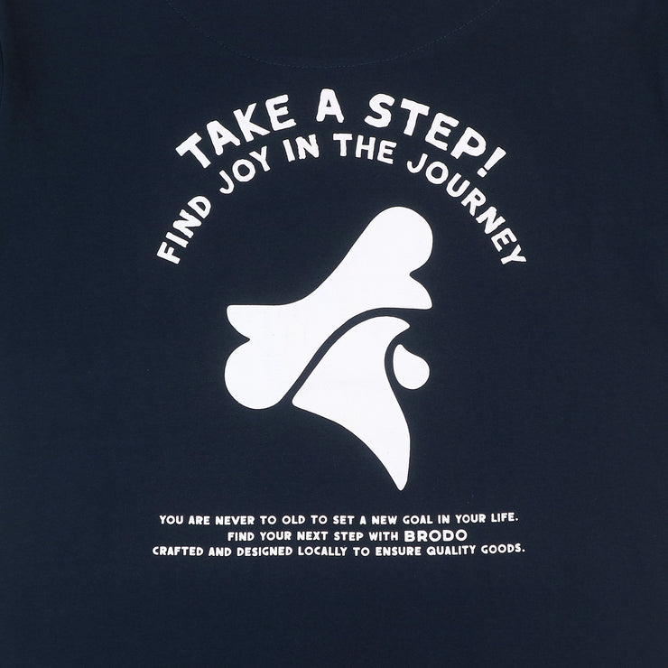 BRODO - Take a Step Tees Navy