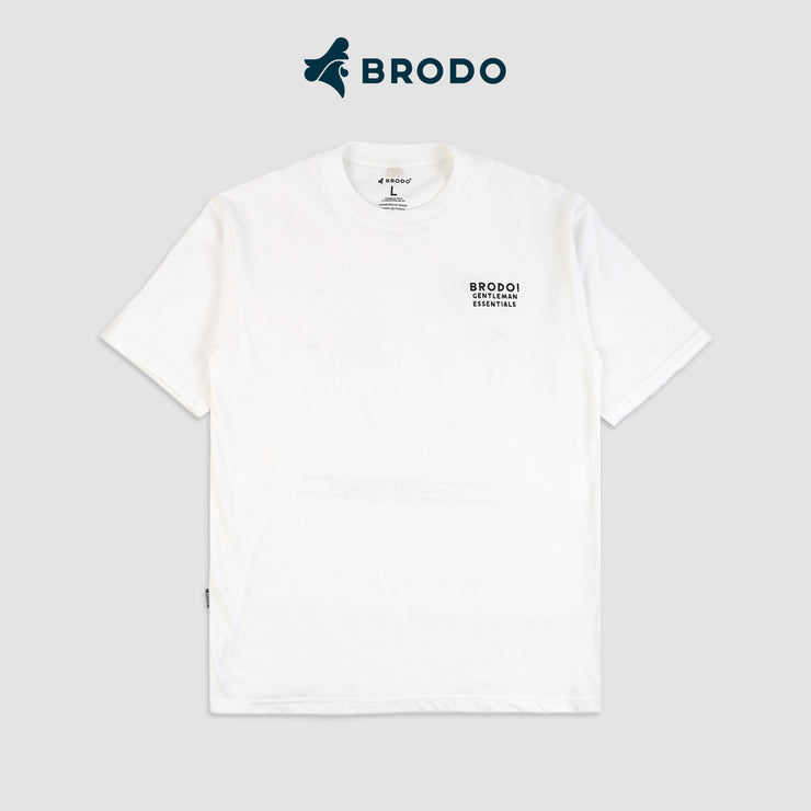 BRODO - Take a Step Tees Off White