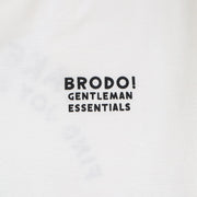 BRODO - Take a Step Tees Off White