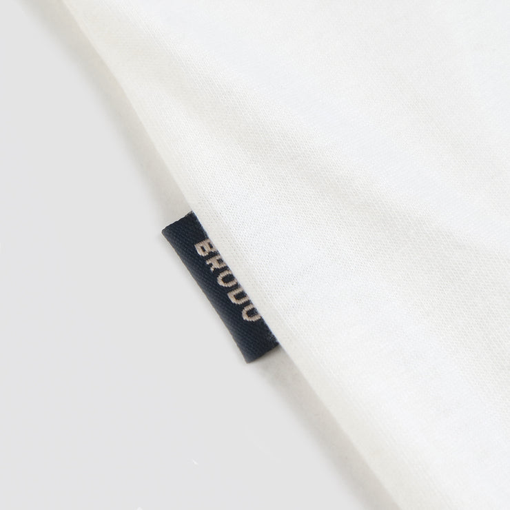 BRODO - Take a Step Tees Off White
