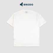 BRODO - Time to Live Tees Off White