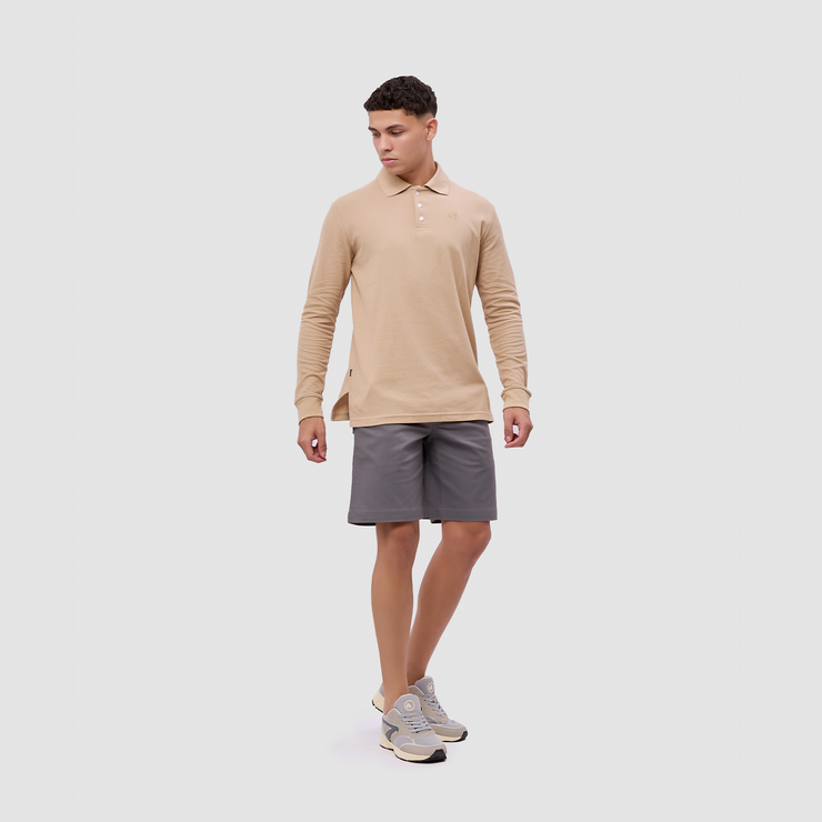 BRODO - Broshirt Polo Long Sleeve Khaki