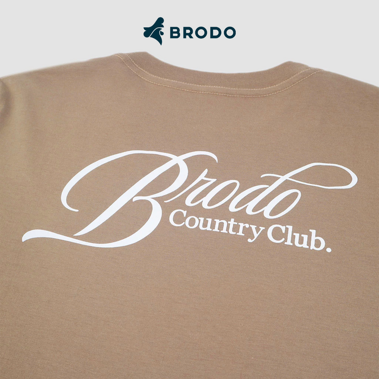 BRODO - Country Club Tees Brown
