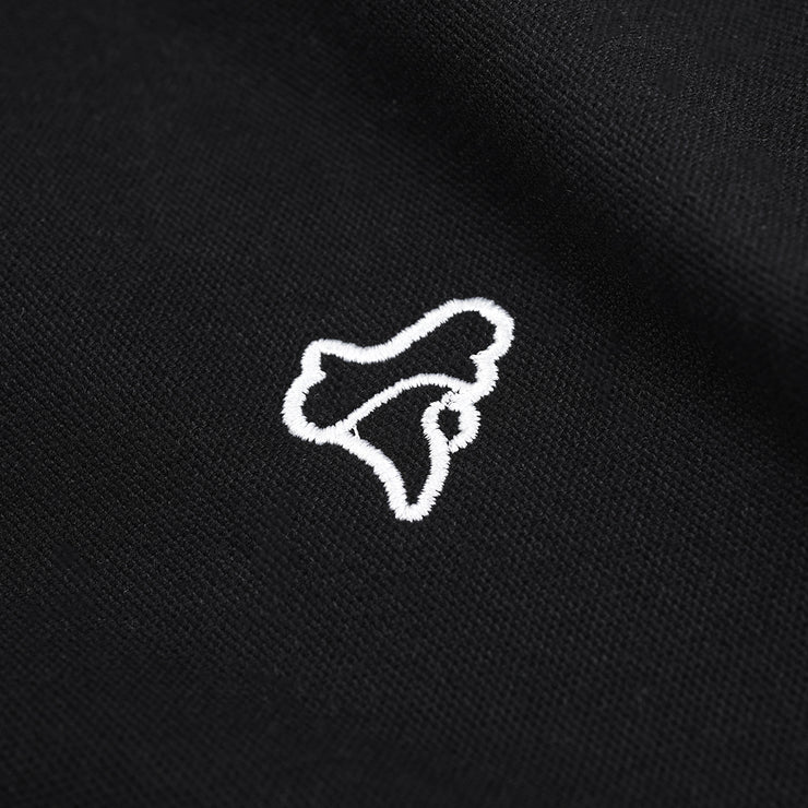 BRODO - Line Court Polo Short Black