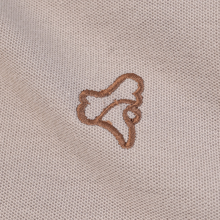 BRODO - Line Court Polo Short Beige
