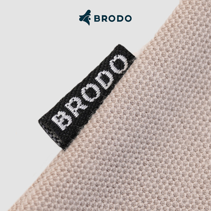 BRODO - Line Court Polo Short Beige