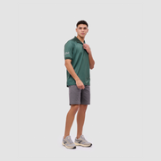 BRODO - Active Tecnico Polo Shirt White - Olive
