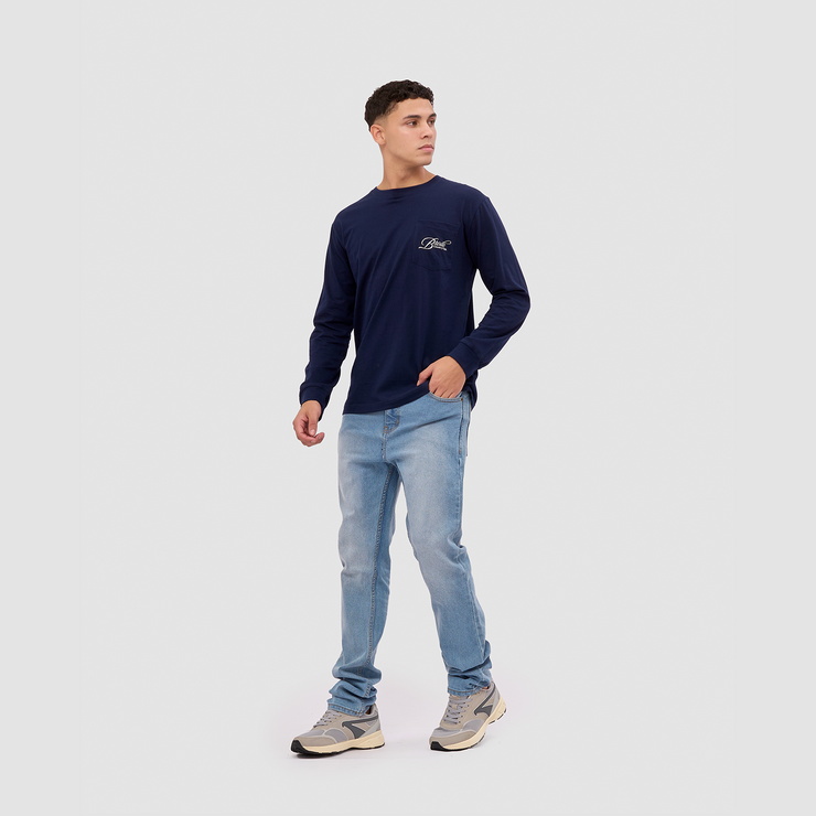 BRODO - Coinvo Longsleeve Tees Navy