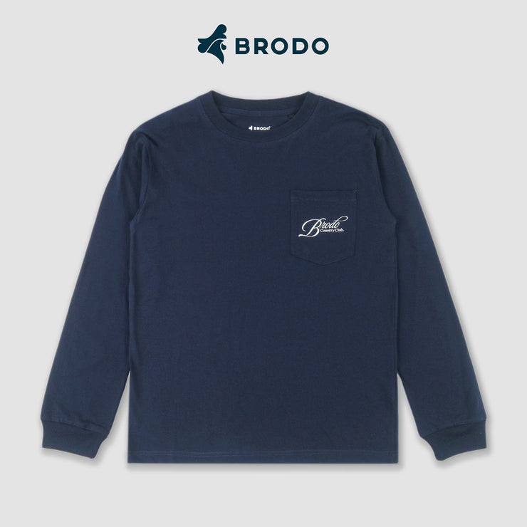 BRODO - Coinvo Longsleeve Tees Navy