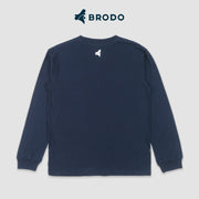 BRODO - Coinvo Longsleeve Tees Navy