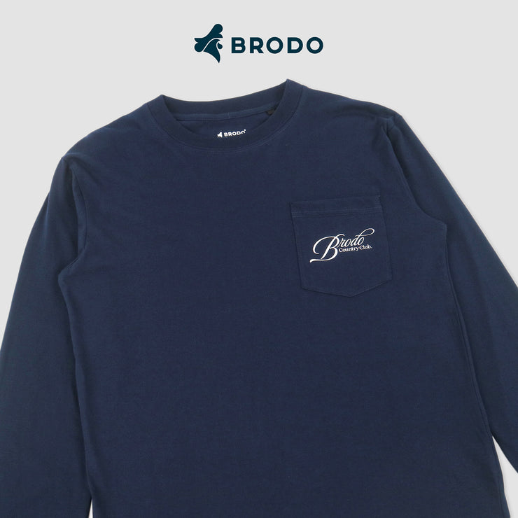 BRODO - Coinvo Longsleeve Tees Navy