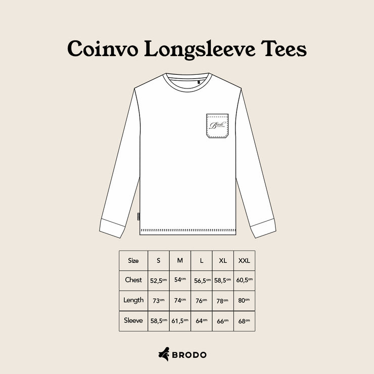 BRODO - Coinvo Longsleeve Tees Navy