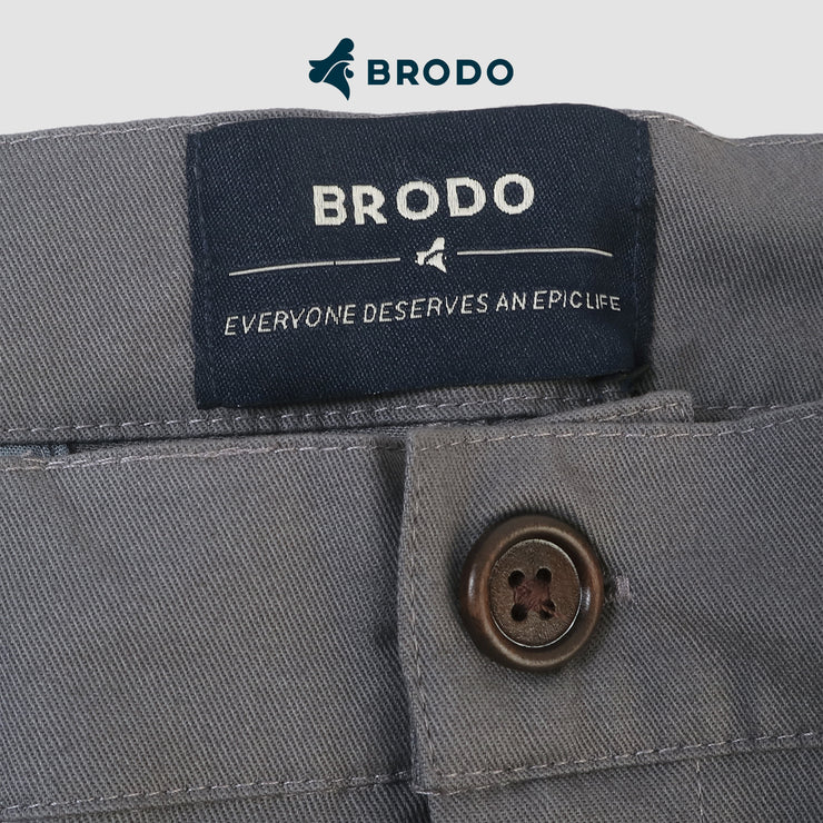 BRODO - Gamma Short Pants Grey