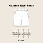BRODO - Gamma Short Pants Grey