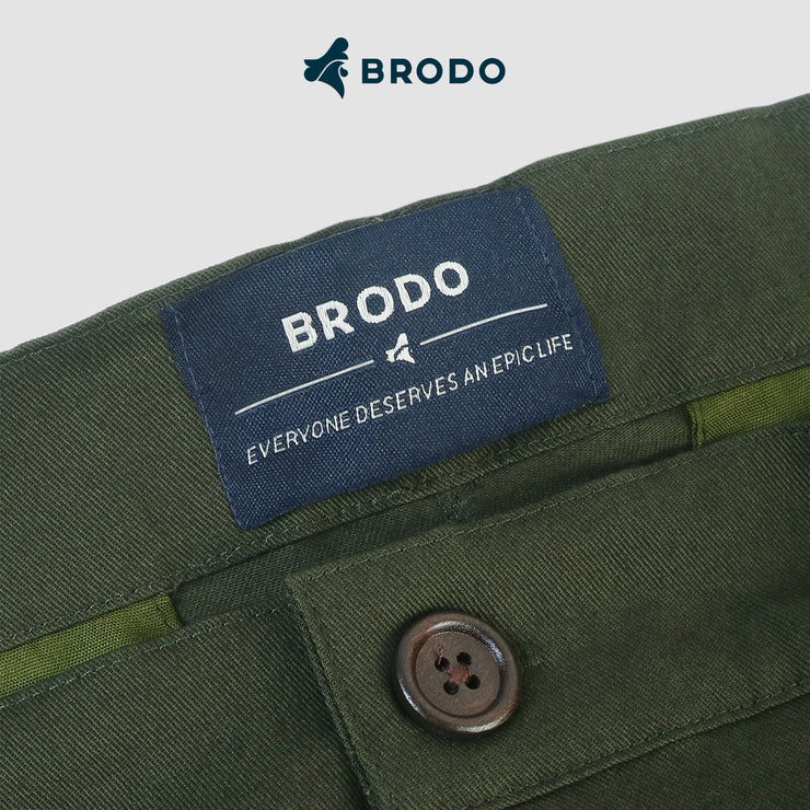 BRODO - Gamma Short Pants Olive