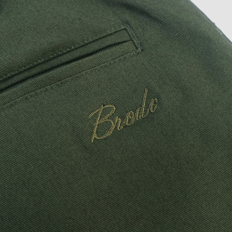 BRODO - Gamma Short Pants Olive