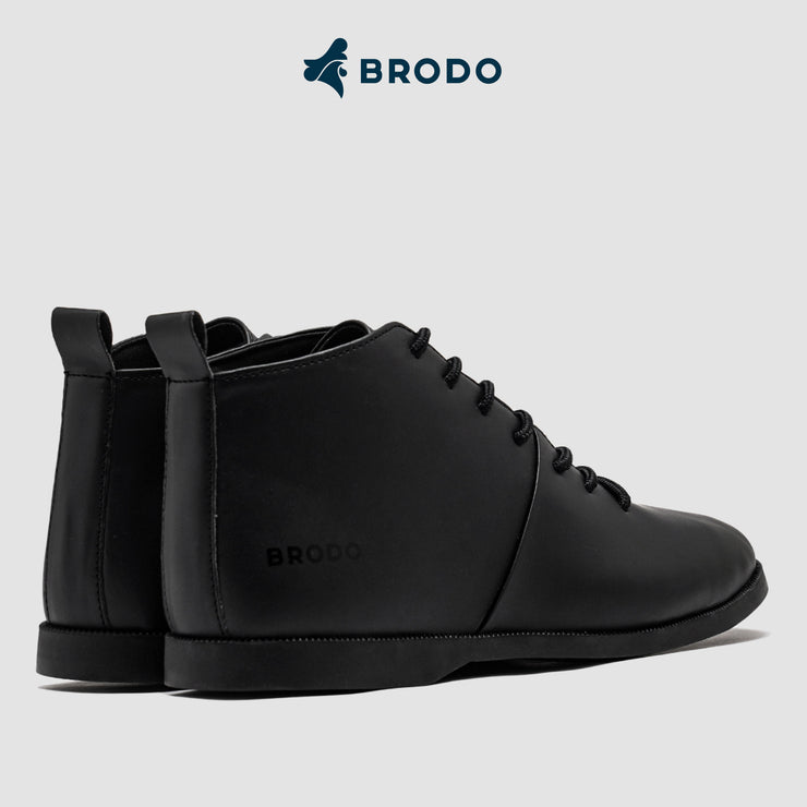 BRODO - Sepatu Signore Eco Padma Full Black