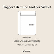 BRODO - Topport Genuine Leather Wallet Black