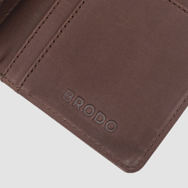 BRODO - Snella Slim Wallet Brown