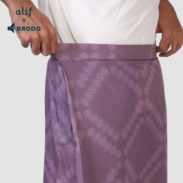 BRODO - Adora Saroong Alif x Brodo Brown