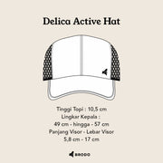BRODO - Delica Running Hat Navy