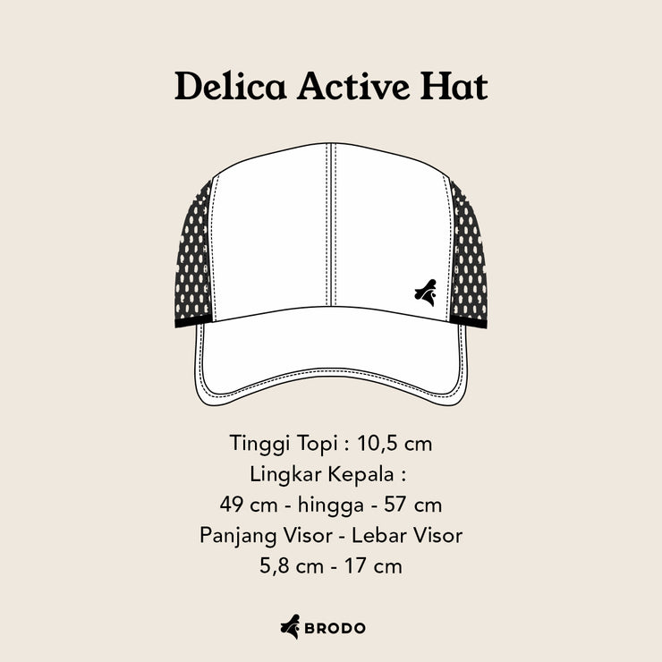 BRODO - Delica Running Hat Navy