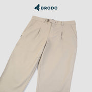 BRODO - Alta Trousers Pants Beige