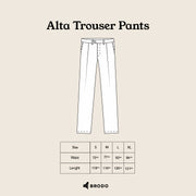 BRODO - Alta Trousers Pants Beige