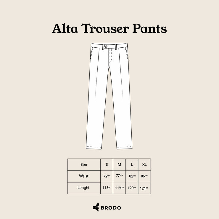 BRODO - Alta Trousers Pants Beige