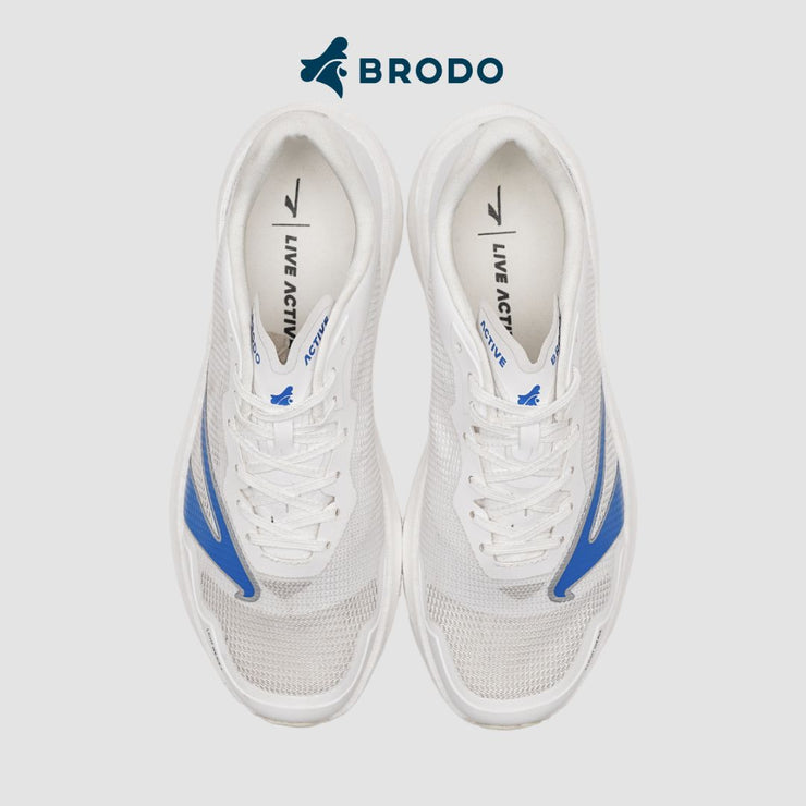 BRODO - Running Shoes Active Krakatau 2.0 White Sapphire