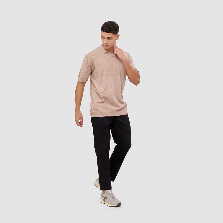 BRODO - Broshirt Polo Knit Khaki