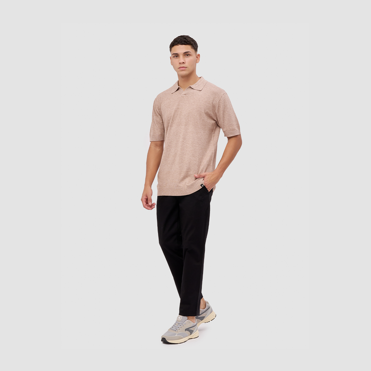 BRODO - Broshirt Polo Knit Khaki