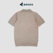 BRODO - Broshirt Polo Knit Khaki